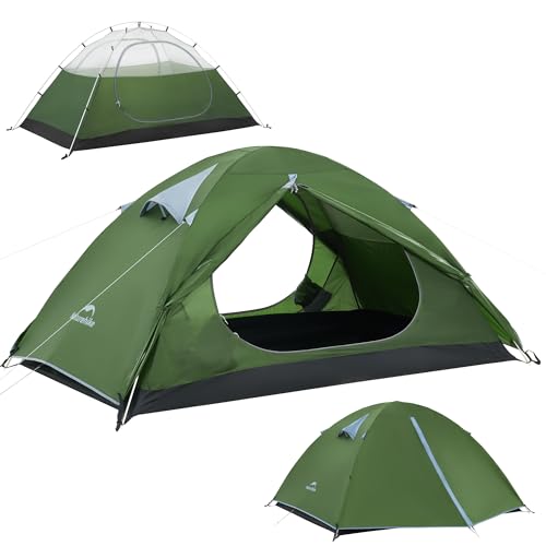 Naturehike Bleik-A 2-3 Person Camping Tent, Waterproof...