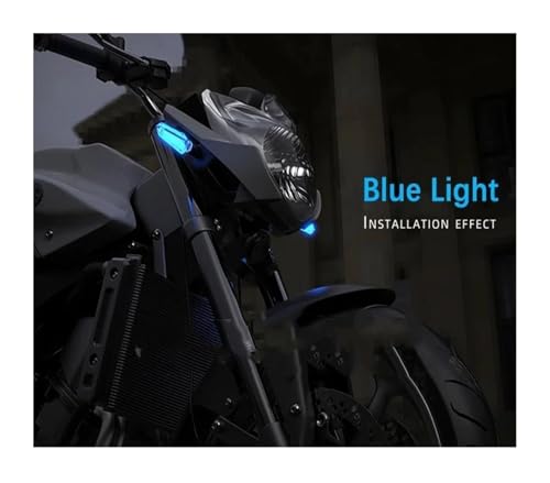Intermitentes de moto universales con doble función de freno y luz flash 7