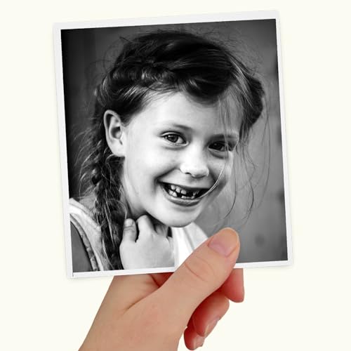 Refil de papel para câmera instantânea infantil, 9 rolos de papel térmico para impressora fotográfic