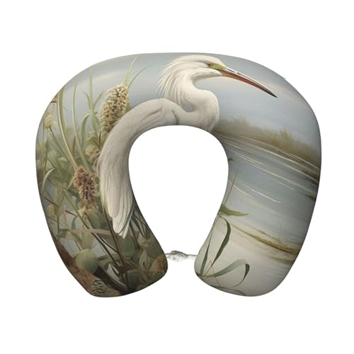 Almohada Viscoelástica De Viaje Negra Talla Única miniatura 1