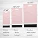 Donyson Pink Poly Mailers with Handle, Thank You Bags for Packaging, Packaging Bags for Small Business Owners, Shipping Bags, 12x15 - 50 Pack