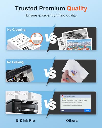 Image of E-Z Ink Pro Compatible Ink Cartridges Replacement for Brother LC 404 Black LC404 BK LC404BK LC404 Ink Cartridges to use with Brother MFC-J1205W MFC-J1215W Printer (1 Pack)