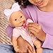Baby Sweetheart by Battat – Bath Time 12-inch Soft-Body Newborn Baby Doll with Easy-to-Read Story Book and Baby Doll Accessories