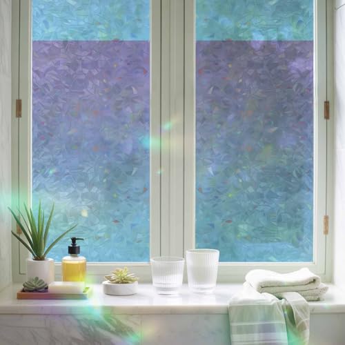 Película Decorativa de Privacidad para Ventanas Azul y Morado miniatura 3