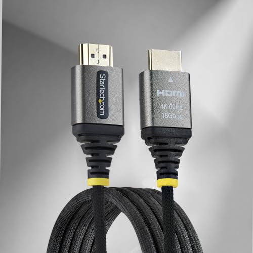 Cable HDMI 4K 60Hz de 1m flexible StarTech con cubierta de silicona 4