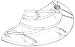 Produktbild Metabo 81010734637 Pendelschutzhaube vollst