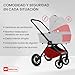 Imagen de BabyLux® Carrito Bebe 3en1 ROSSO