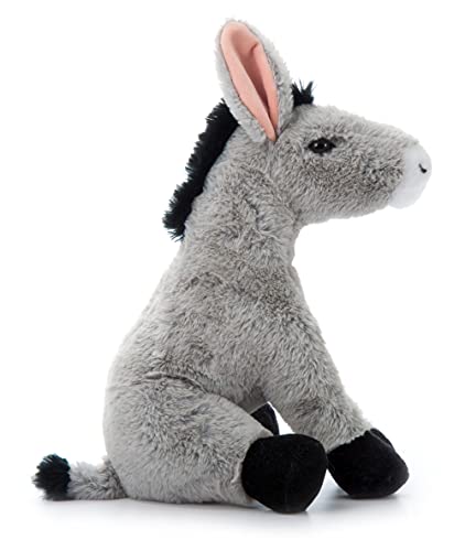 The Petting Zoo 420351 Donkey Stuffed Animal Plushie, Gifts For Kids, Wild Onez Farm Animals, Donkey Plush Toy 12 Inches thumb #7