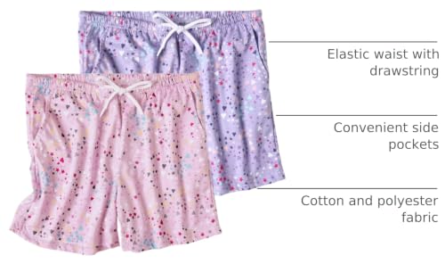 Image of ENJOYNIGHT Women Pajama Shorts Cotton Lounge Bottoms Sleep Shorts with Drawstring & Pockets