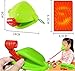 Frog Mask with Blow Tongue,Frog Tongue Game with Blowing Air,Insect Cardboard Included, Multiplayer Game (Four People Fighting)