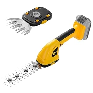 Cordless Hedge Trimmer Compatible with DeWALT 20v Max Battery 2 in 1 Grass Trimmer for Yard & Lawn(Battery not Included)