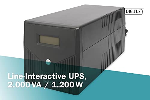 DIGITUS USV linea interattiva, 1000 VA/600 W