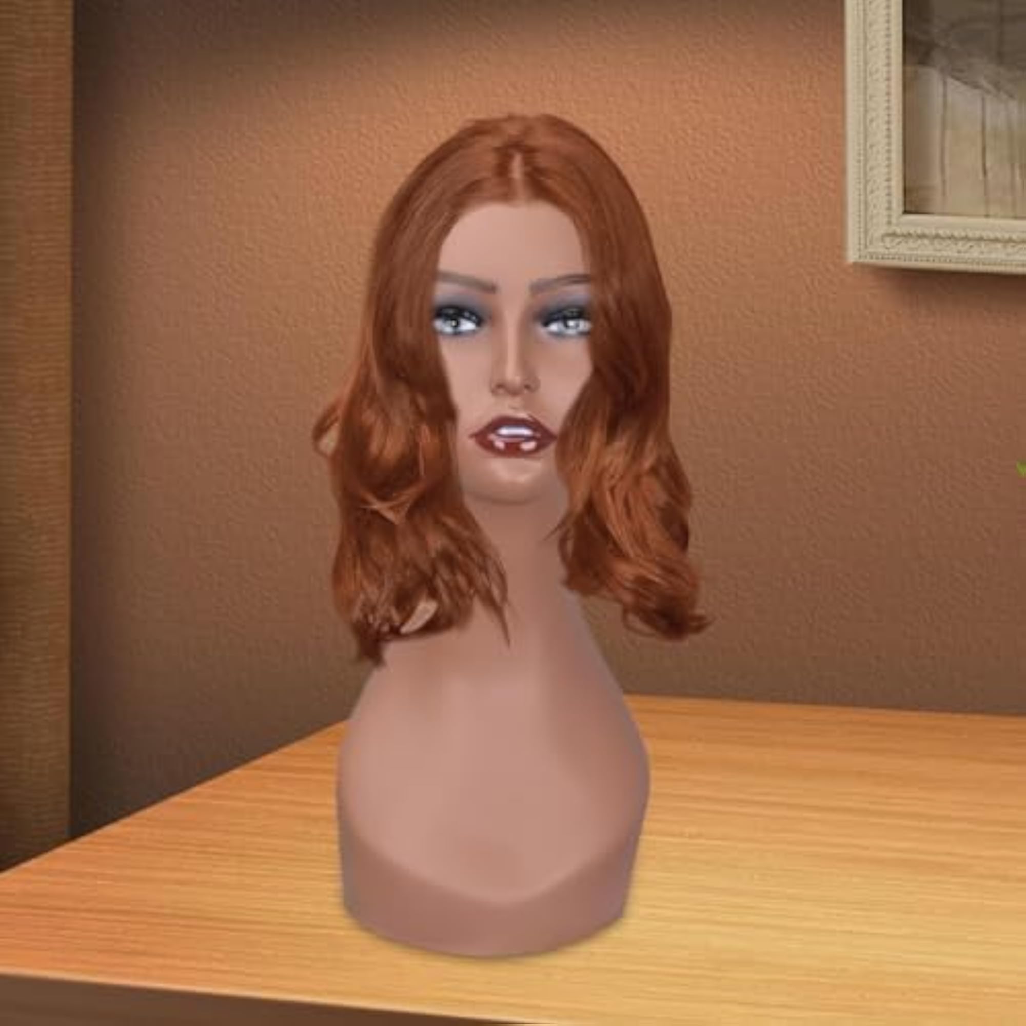 Smooth Manikin Head for Wig and Beauty Accessories