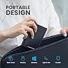 perixx PERIPAD-704 Touchpad wireless, trackpad portatile per utenti desktop e portatili, grandi dimensioni 12 x 9 x 1,9 cm (senza fili), nero
