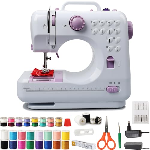 Mini Nähmaschine für Anfänger & Kinder – Tragbare...