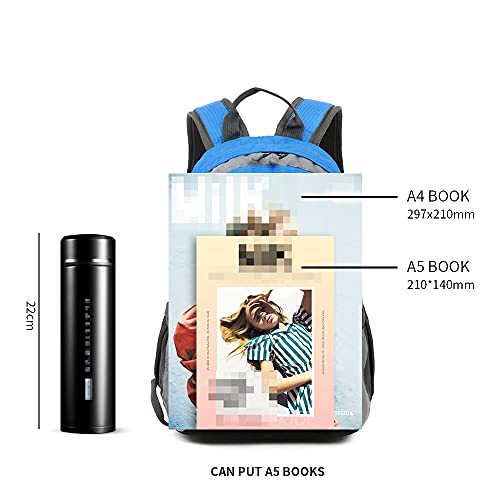 Bseash 10L Small Size Waterproof Kids Sport Backpack,Miniature Outdoor Hiking Traveling Daypack,For Girls Boys Height Under 4 Feet (A-Blue) #TOP4