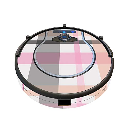 Image of MightySkins Skin Compatible with Shark Ion Robot 750 Vacuum Minimal Coverage - Plaid | Protective, Durable, and Unique Vinyl wrap Cover | Easy to Apply, Remove, and Change Styles | Made in The USA
