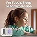 MiniPlugs - Earplugs for Kids, Skin-Safe Lab Tested Extra Small Ear Plugs for Kids, Children's Ear Plugs for Sleeping, Slim Fit Toddler Earplugs for Noise Reduction, Sensory, Child Concert Protection