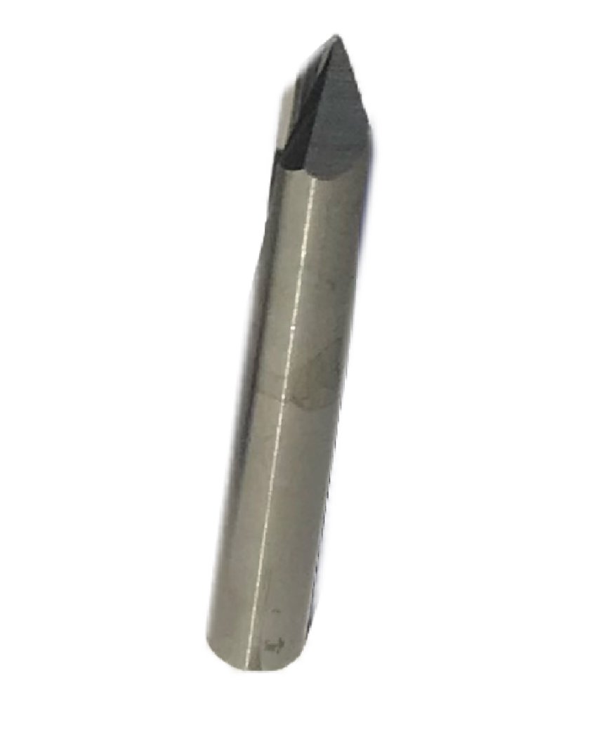 FOOS 1/4" 60° V-Groove Solid Carbide Router bit