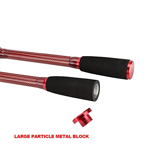 XIANGE100-SHOP Angelrute Combo Kohlenstoff-Teleskop-Angelrute Spinning Gießstange Leistungsabschnitte Köderstange für… – Bild 6