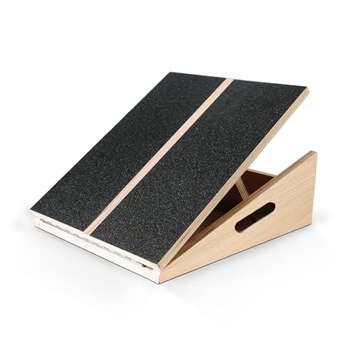 Calf-Stretcher-Slant-Board-Professional-Wooden-Slant-Board-Squats-Calf-Stretcher-Physical-Therapy-Equipment-Adjustable-Incline-Board-for-Knees-Ankle-Achilles-Heel-Feet-Leg