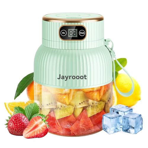 Personal Blender, Compact Cordless, BPA-Free, 20 oz (600ml), USB-C Rechargeable – Makes Juices, Milkshakes, Smoothies – Ideal for Travel, Gym, Office