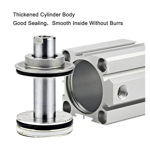 Cylindre double effet SDA40 à course fluide pour guidage précis