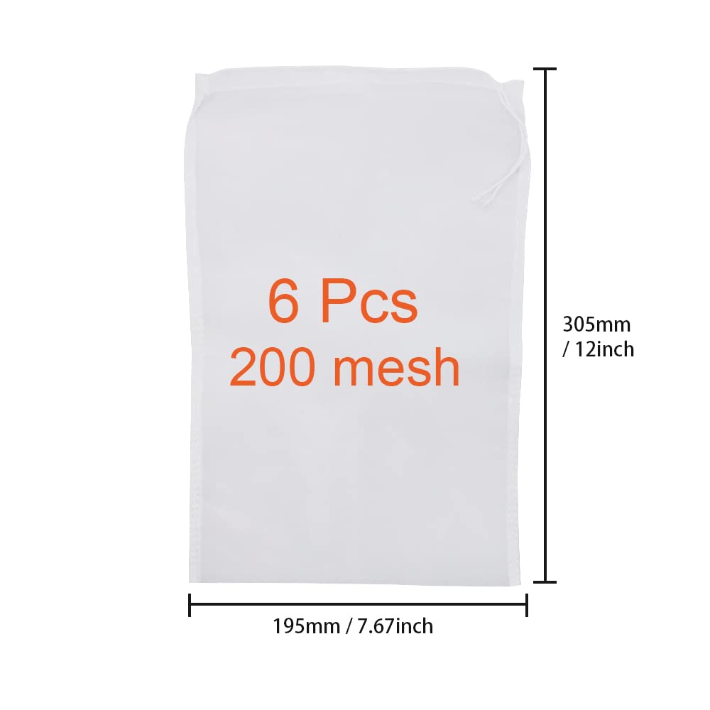 8 panni in nylon per formaggio, 29,5 x 20,5 cm, panno filtrante