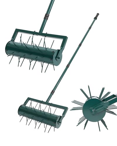 Herramienta Manual para Airear Césped con 39 Púas miniatura 1