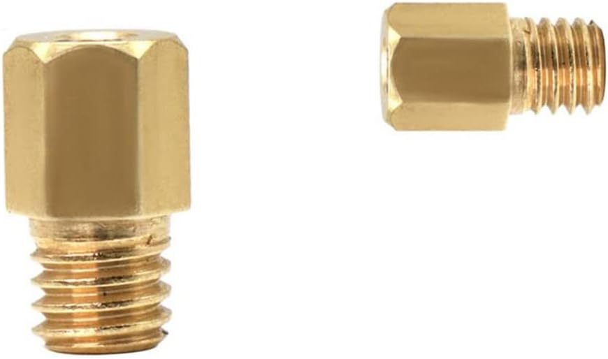 Carburetor Kit TM24 28 VM for 4/042 Large Hex Main Jet Motorcycle Carburetor AX100 TZR125 150 TMX Injectors Main Nozzle Jet Carberature (Color : D-06 10 pcs)