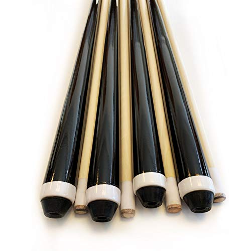 Phantasilet CUE57X4 Pool Sticks 2-Piece 58 Inch Wooden Billiard Cue Hard Wood Pool Cues 19-21 Oz Economic Cues Good thumb #5