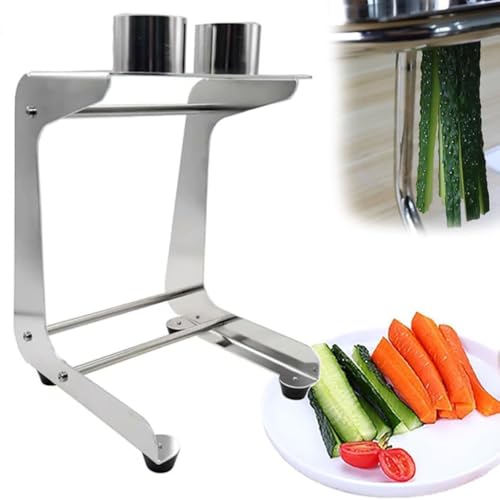 Cortador manual de verduras en acero inoxidable miniatura 1