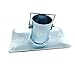 NBJINGYI Trailer Jack Foot Plate 2000LBS Capacity with Pin Base for A-Frame Boat RV Camper Removable Fits 2