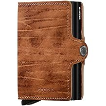 SECRID Twin Wallet Genuine Leather with RFID Protecton, Holds up to 16 Cards