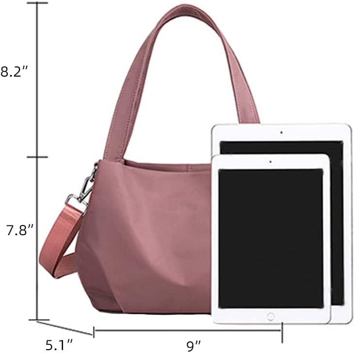 Yohora Handbag for Women Shoulder Bag Waterproof Nylon Crossbody Bag Casual Tote Bag for Travel