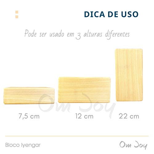 Bloco de Madeira - Iyengar Yoga - Props