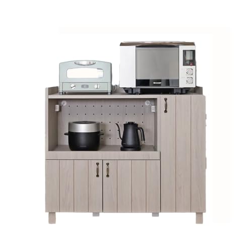 幅105cm カントリーデザインレンジ台 CN-9010SR 日本製 ≪寄付者様組み立て品≫ [J-18803]