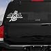 Xploit PVC Negro Blanco General para Automotor Nuevo 20cmX13.6cm 4X4 Off-Road Barro...