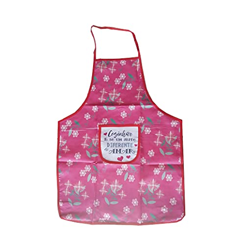 Avental de Cozinha Jeito Diferente Rosa