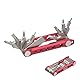 ULANZI 9 in 1 Faltbarer Werkzeugsatz mit Schraubendreher und Schraubenschlüssel, Kamera Tool Set für Fotografen und Videofilmer, Universal Screwdriver Tool Set, Edelstahl + Aluminiumlegierung