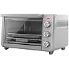 BLACK+DECKER Crisp 'N Bake Air Fryer Countertop Convection Toaster Oven, Large Capacity, 6-Slice, 5-in-1, Fits 12 Pizza, 60-Min Timer, Bake, Broil, Air Fry, Toast, Keep Warm, Stainless Steel