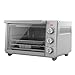 BLACK+DECKER Crisp 'N Bake Air Fryer Countertop Convection Toaster Oven, Large Capacity, 6-Slice, 5-in-1, Fits 12” Pizza, 60-Min Timer, Bake, Broil, Air Fry, Toast, Keep Warm, Stainless Steel