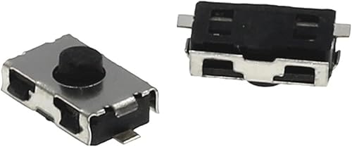 HALONE 1000PCS Micro Switch Normally Closed 3 * 6 SMD Touch Silica Gel Button Keys Interrupteur 4 * 6 NC Soft Button SMD 3x6x2.5 (Color  Normally