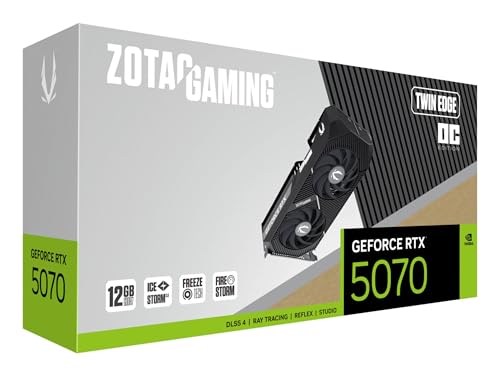 Gaming GeForce RTX 5070 Twin Edge OC 12 GB GDDR7 Reflex 2 RTX AI DLSS4 - Scheda video - Immagine 6