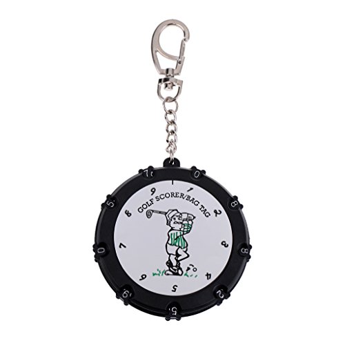 Seacloud 1 PC Golf Score Counter with Key Chain
