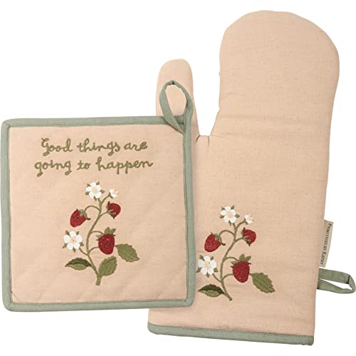 Primitives by Kathy Good Things are Going to Happen Kitchen Set