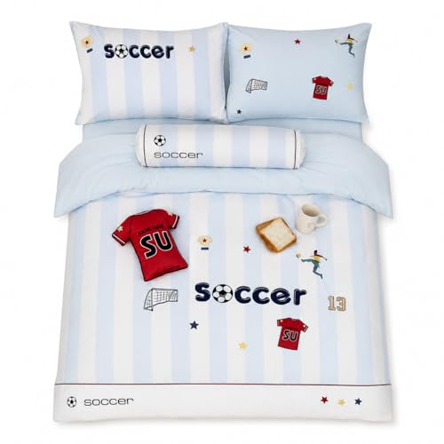 Parure lit enfant fermeture éclair et drap housse poches profondes
