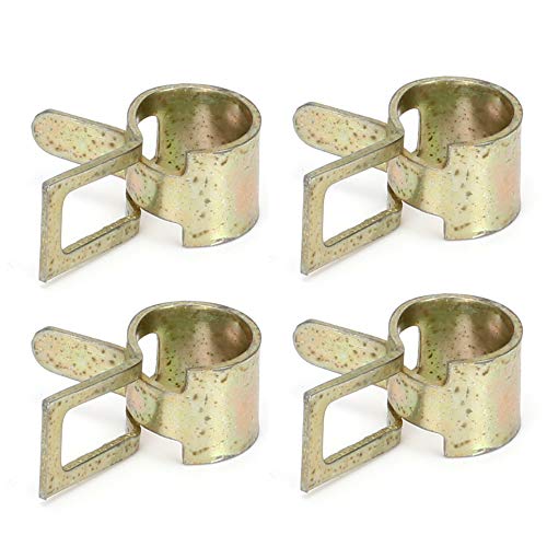 Hiaors Motorcycle Hose Petrol Fuel Line Hose Gas Oil Pipe Tube Gasoline Fuel Filter Line Clamp For Mini Moto Dirt Bike Honda Suzuki Yamaha Atv Moped Scooter Black #TOP2