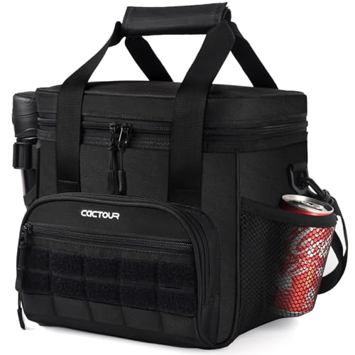 CaCTOUR Lunch Box Cooler Bag – Tactical Insulated Lunchbox for Men