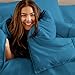 Bare Home Comforter Set - Twin/Twin Extra Long Size - Ultra-Soft - Goose Down Alternative - Premium 1800 Series - All Season Warmth (Twin/Twin XL, Medium Blue)